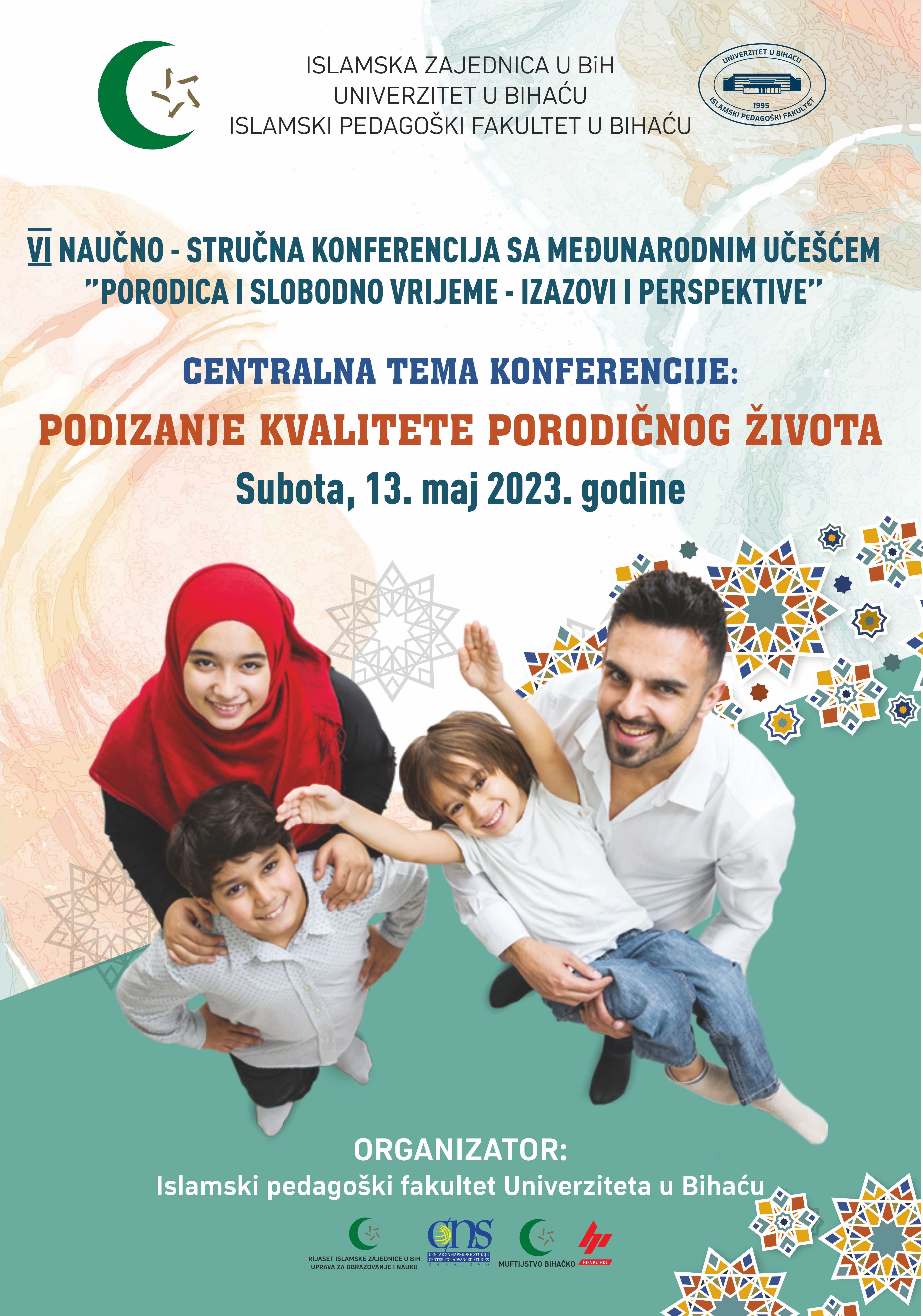 IPF Bihać konferencija - IPF Bihać: VI naučna konferencija - „Porodica i slobodno vrijeme“